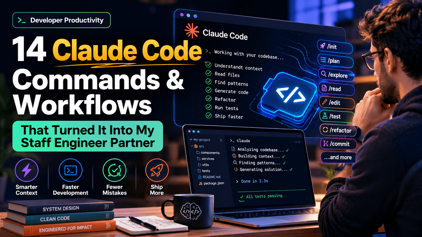 14 Claude Code Commands That Saved Me 100+ Hours of Coding