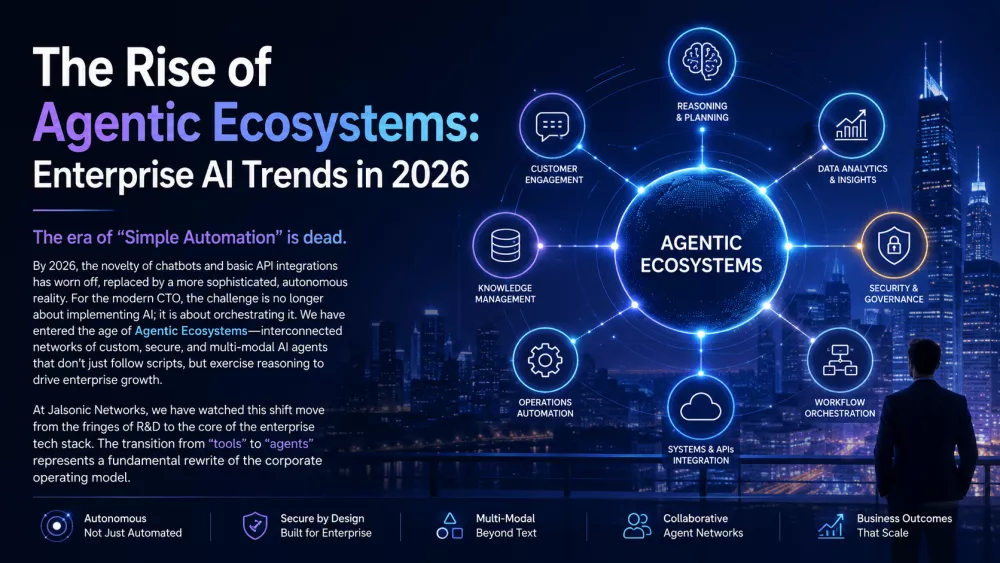 The Rise of Agentic Ecosystems: Enterprise AI Trends in 2026